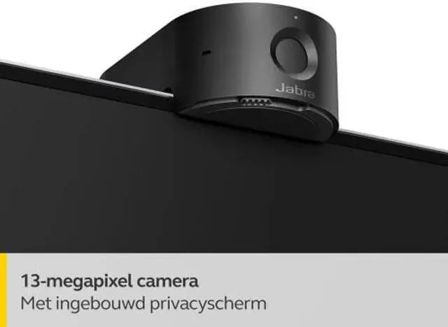 Alt view image 3 of 5 - Jabra PanaCast 20 4K Video Conferencing Camera - Flexible Plug & Play Personal Video Solution Computer Webcam with AI-Powered 4K Ultra-HD, Intelligent Zoom, and Lighting Optimization - Black