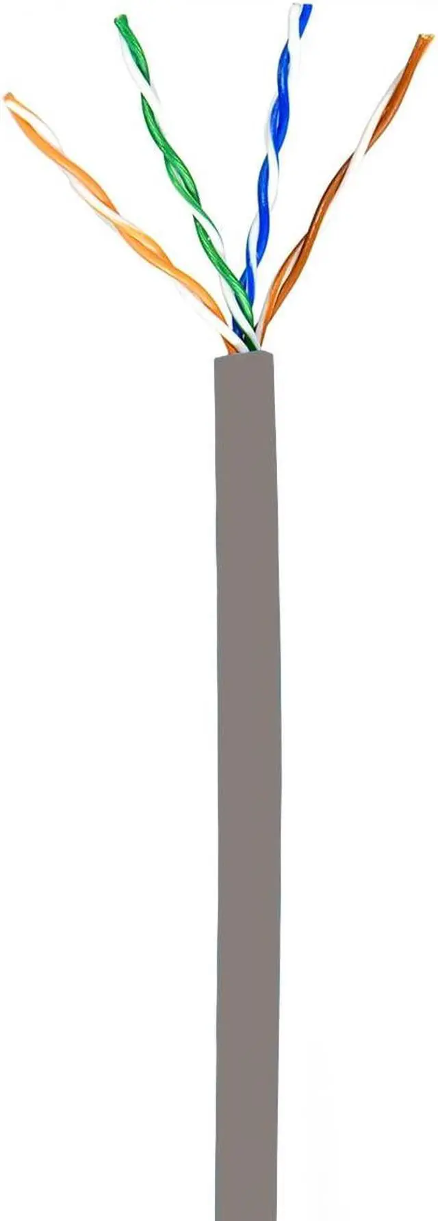 Alt view image 2 of 5 - Elite Cat6 Stranded 28AWG (cm Rated) - Ultra Slim Ethernet, 1000ft, Unshielded Twisted Pair (UTP), Pure Stranded Copper, UL Listed, Ultra Flexible, Reel, Grey | Create Custom Patch Cables