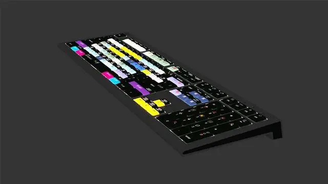 Alt view image 3 of 5 - Logickeyboard Designed for Maxon Cinema 4D R21 Compatible with macOS - Astra 2 Backlit Keyboard # LKB-C4DB-A2M-US