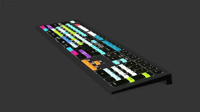 Alt view image 3 of 5 - Logickeyboard Designed for Maya - Compatible with Mac OS 10.14 and Later Versions- Astra 2 Backlit Keyboard # LKB-MAYA-A2M-US