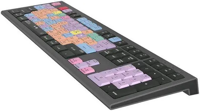 Alt view image 2 of 5 - Logickeyboard Designed for Adobe Lightroom CC Compatible with macOS- Astra 2 Backlit Keyboard # LKB-LGTRCC-A2M-US