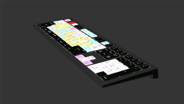 Alt view image 3 of 5 - Logickeyboard Designed for Adobe Lightroom CC Compatible with macOS- Astra 2 Backlit Keyboard # LKB-LGTRCC-A2M-US