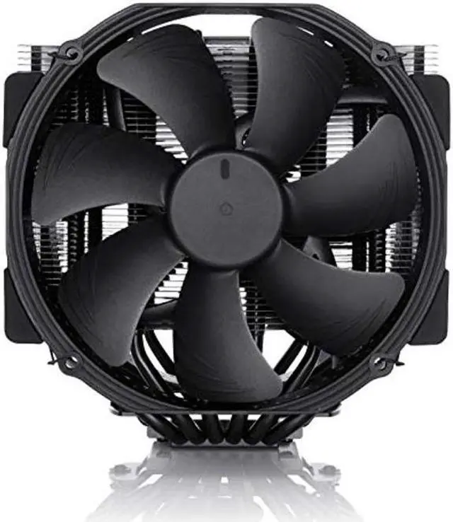 Alt view image 2 of 5 - Noctua NH-D15 chromax.Black, Dual-Tower CPU Cooler (140mm, Black)