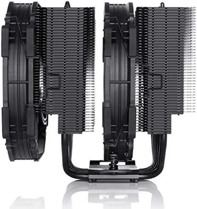 Alt view image 3 of 5 - Noctua NH-D15 chromax.Black, Dual-Tower CPU Cooler (140mm, Black)