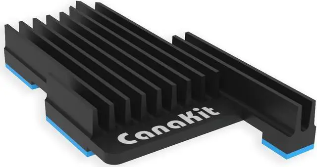 Alt view image 3 of 5 - CanaKit Raspberry Pi 5 Starter Kit PRO - Turbine Black (128GB Edition) (4GB RAM)
