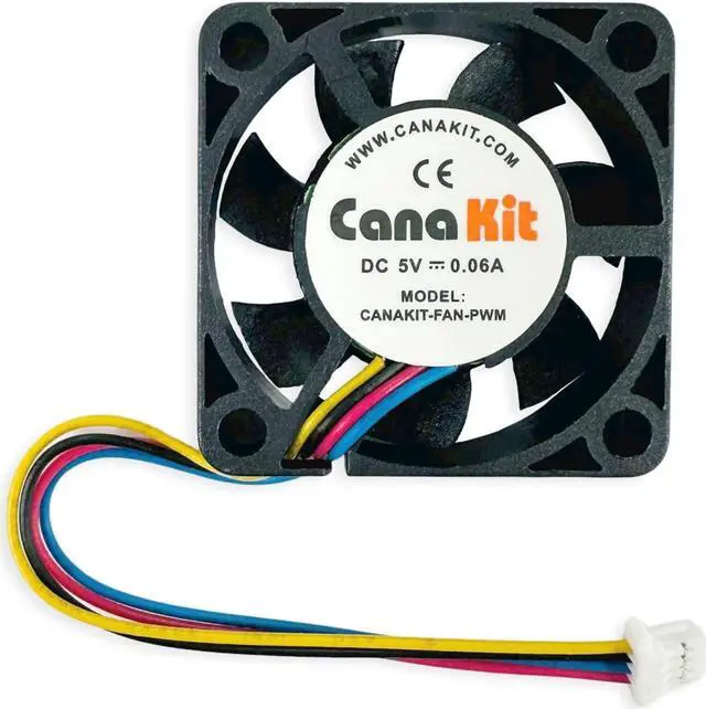 Alt view image 5 of 5 - CanaKit Raspberry Pi 5 Starter Kit PRO - Turbine Black (128GB Edition) (4GB RAM)