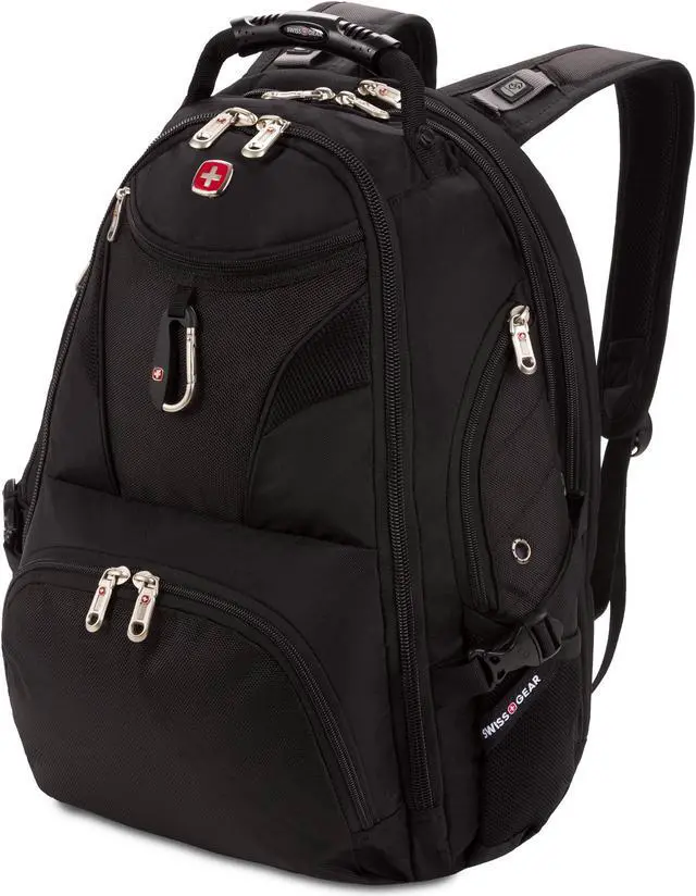 Main image of SwissGear 5977 ScanSmart Laptop Backpack, Black, 17-Inch