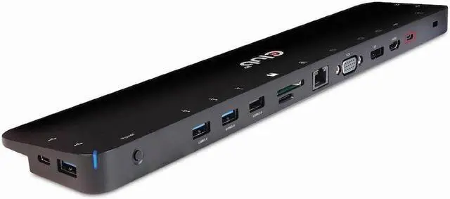 Main image of Club 3D CSV-1565 USB Gen1 Type-C Triple Display DP1.4 Alt Mode Smart PD3.0 Charging Dock with 100 Watt Power Supply