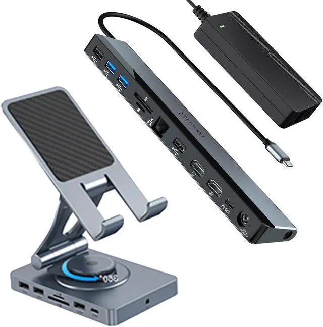Main image of USB C Dock and Versatile USB C Hub