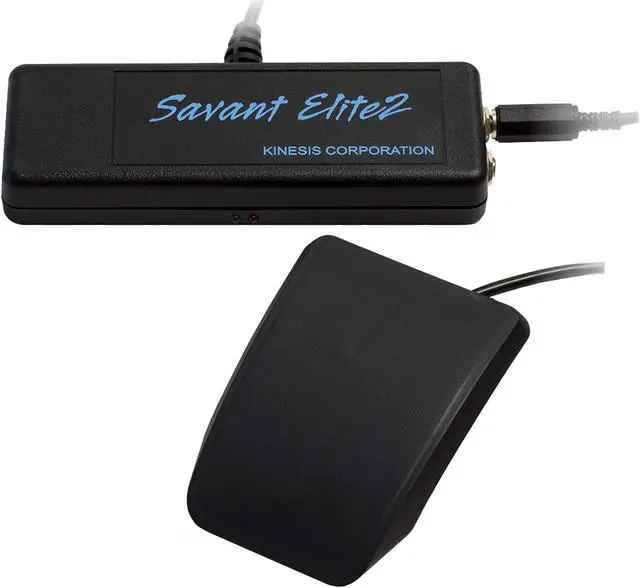 Main image of Kinesis Savant Elite2 Programmable USB Foot Switch (2 Port Control Module and Single Pedal)