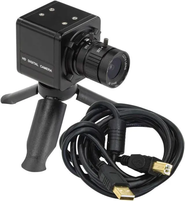 Main image of Arducam for Raspberry Pi HQ Camera, 12MP IMX477 HQ Webcam with Audio, 6mm CS-Mount Lens, Metal Enclosure, Tripod and USB Cable