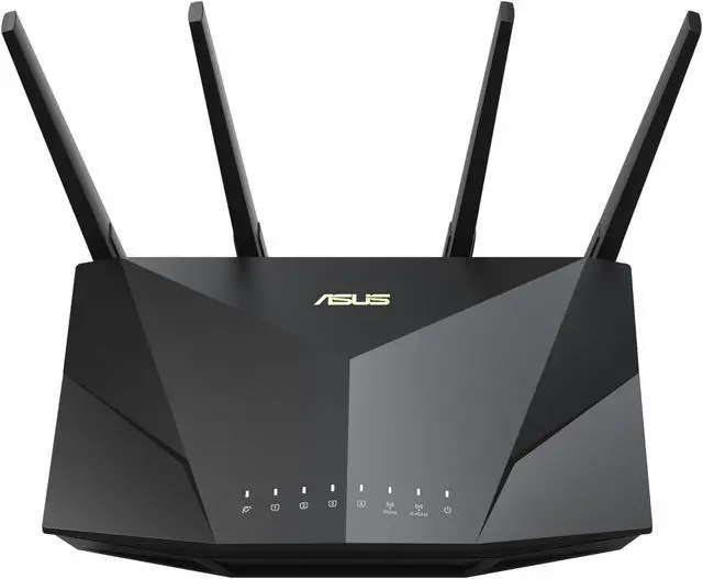 Main image of ASUS RT-AX5400 Dual Band WiFi 6 Extendable Router, Lifetime Internet Security Included, Instant Guard, Advanced Parental Controls, Built-in VPN, AiMesh Compatible, Gaming & Streaming, Smart Home