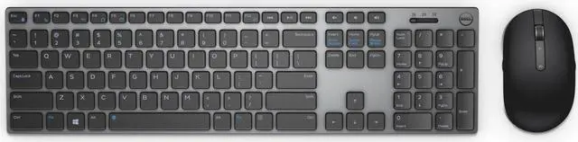 Main image of Dell KM717 Premier Wireless Keyboard and Mouse, Gray
