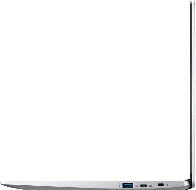 Alt view image 5 of 5 - acer Chromebook 315 15.6 HD Laptop, Intel Celeron N4020, 4GB RAM, 64GB eMMC, Chrome OS + Protective Sleeve, Silver