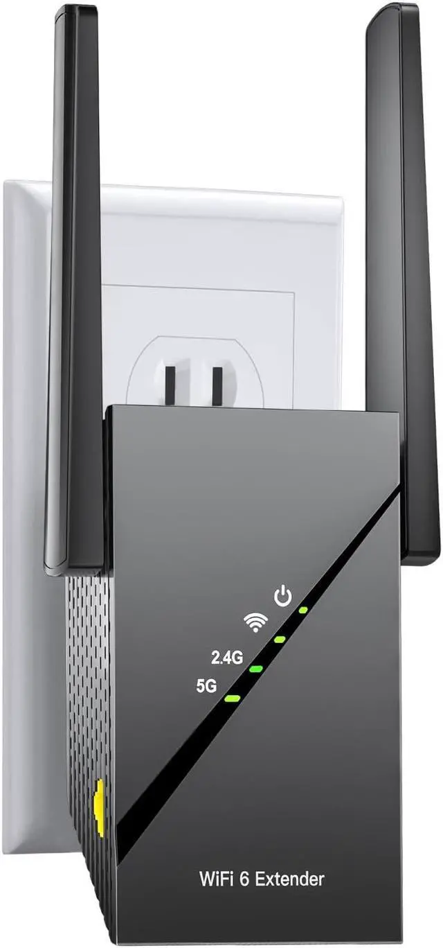 Main image of 2025 WiFi 6 Extender Internet Booster for Home, Longest Range up to 18ksq. ft, 3000Mbps Dual Band 15X Speed Access Point, Wireless Internet Repeater with Gigabit Ethernet Port, Mesh WiFi, 1-Tap Setup