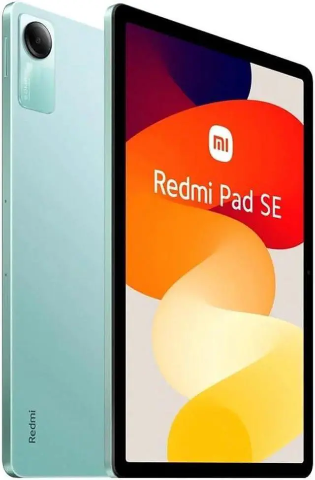 Alt view image 2 of 4 - Xiaomi Redmi Pad Se (128GB + 4GB) WiFi 11" Octa Core 4 Speakers Dolby Atmos 8000mAh Bluetooth 5.3 8Mp (Mint Green)