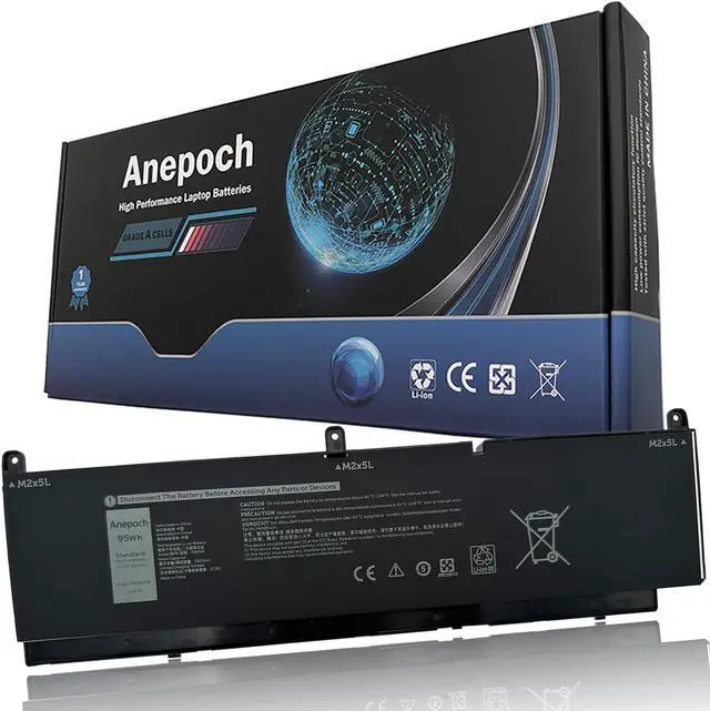 Main image of Anepoch PKWVM Laptop Battery Replacement for Dell Precision 7550 7750 7760 7560 Series Laptop C903V CR72X 0CR72X 0447VR 068N03 11.4V 95Wh 7922mAh 6-Cells