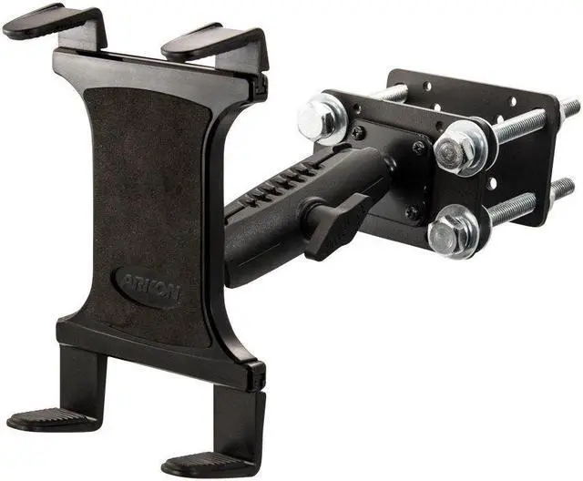 Main image of ARKON Mounts - Front Guard Mount with Tablet Holder | Forklift Accessories | Forklift Tablet Mount | Effortless Installation | Industrial Strength | Fits iPad and Samsung Tablets