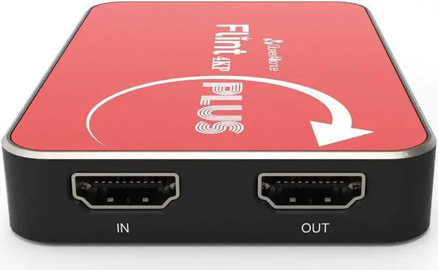 Alt view image 3 of 5 - ClonerAlliance Flint 4KP Plus, 4K@60fps Passthrough, 1080p@60fps Video Capture with Mic Input, Ultra-Low Latency, Plug&Play. for Game Consoles, DSLR