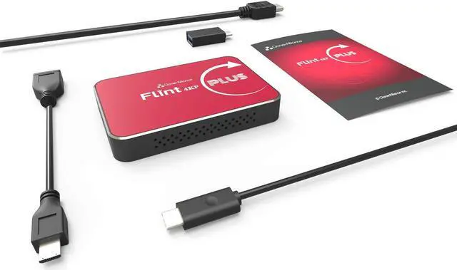 Alt view image 4 of 5 - ClonerAlliance Flint 4KP Plus, 4K@60fps Passthrough, 1080p@60fps Video Capture with Mic Input, Ultra-Low Latency, Plug&Play. for Game Consoles, DSLR