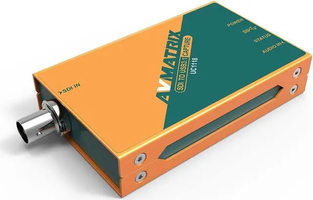 Main image of AVMATRIX UC1118 SDI to USB 3.1/Gen1USB3.0 Powered USB3.1 Capture &Device - with High Definition 4K 1080P 60FPS