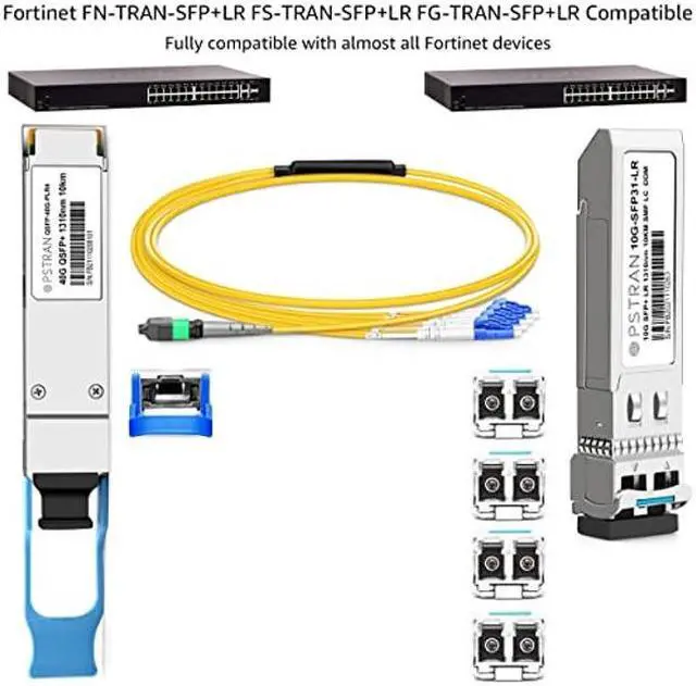 Alt view image 5 of 5 - OPSTRAN 10GBASE-LR SFP+ Optical Transceiver Module Compatible with Fortinet FN-TRAN-SFP+LR FS-TRAN-SFP+LR FG-TRAN-SFP+LR 10G SFP+ LR 1310nm 10km DDM Duplex LC SMF