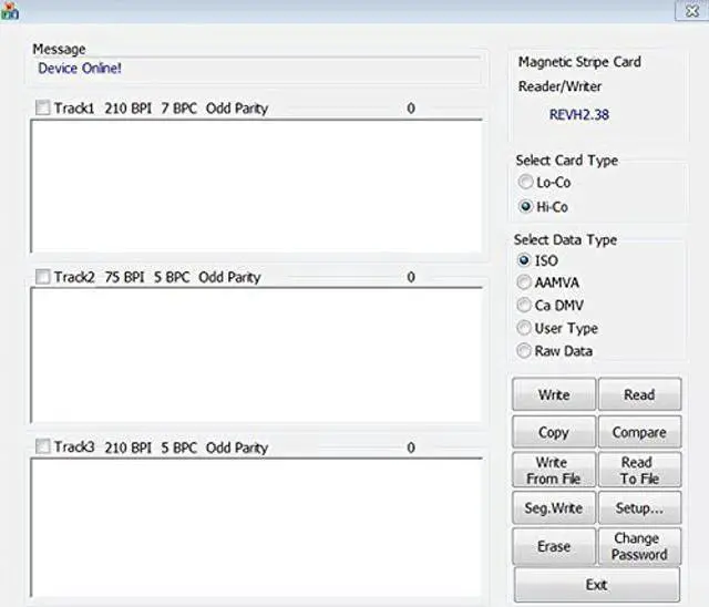 Alt view image 2 of 5 - MSRX6 MSR X6 USB Swipe Magstripe Credit Card Reader Writer Smallest