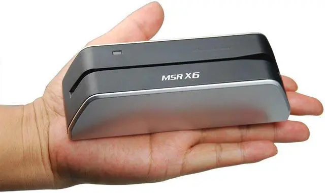 Alt view image 3 of 5 - MSRX6 MSR X6 USB Swipe Magstripe Credit Card Reader Writer Smallest