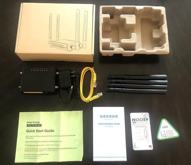 Alt view image 4 of 5 - 300Mbps 4G LTE Modem Wi-Fi Wireless Router for RVs and Mobile Homes  Strong Signal, USB Port, SIM Card Slot, and External Antennas for USA/Canada/Mexico