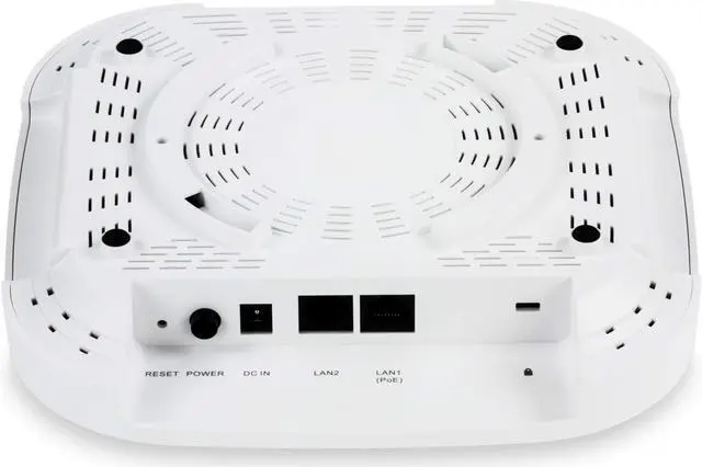 Alt view image 5 of 5 - TRENDnet AC2200 Tri-Band PoE+ Indoor Wireless Access Point, 867Mbps WiFi AC + 400Mbps WiFi N Bands, Wave 2 MUMIMO, Client Bridge, WDS, AP, WDS Bridge, WDS Station, Repeater Modes, White, TEW-826DAP