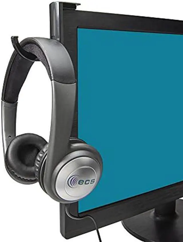 Alt view image 5 of 5 - ECS OHUSB WordSlinger USB Transcription Headset with Infinity-3 USB Foot Pedal - Includes USB Hub and Hook Holder