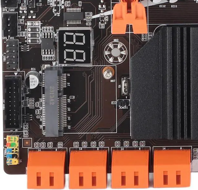 Alt view image 3 of 5 - X99 LGA2011-3 DDR4 Computer Motherboard Mainboard, LGA2011 V3 Gaming Motherboard with NVME M.2, Four Channels DDR4 ECC/REG i7 Processor