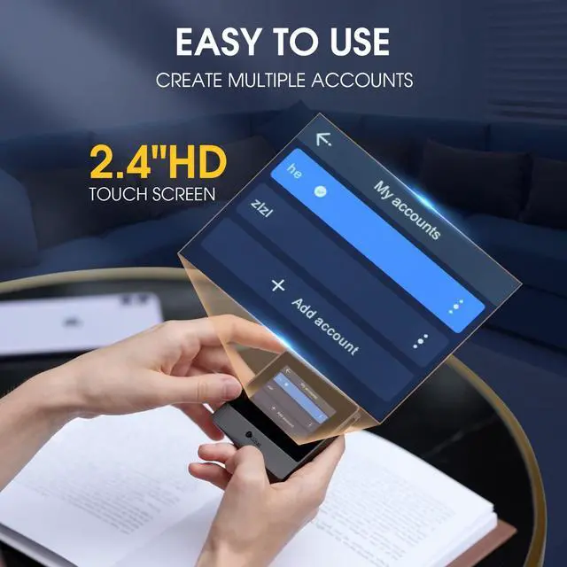 Alt view image 5 of 5 - ELLIPAL Hardware Wallet, Air-gapped & Internet Isolated Security Crypto Wallet Titan Mini, 10000 coins &Token, Anti-Disassemble &Tamper Cold Wallet, Cold Storage for BTC/XRP/ETH/XLM/USDT/LTC