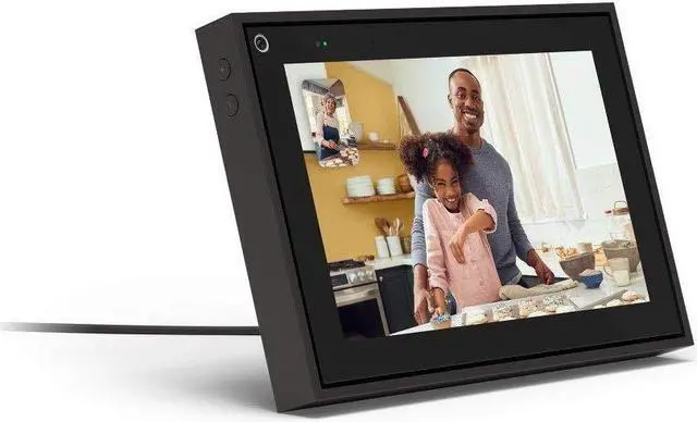 Main image of Facebook Portal Mini - Smart Video Calling 8" Touch Screen Display with Alexa - Black