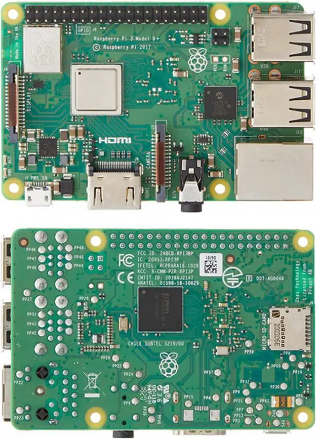 Alt view image 2 of 5 - DIGISHUO 9 in 1 Complete Starter Kit Raspberry Pi 3 Model B+(B Plus) Module&Two Cases&HDMI Cable&32G SD Card&Heatsink kit&Fan