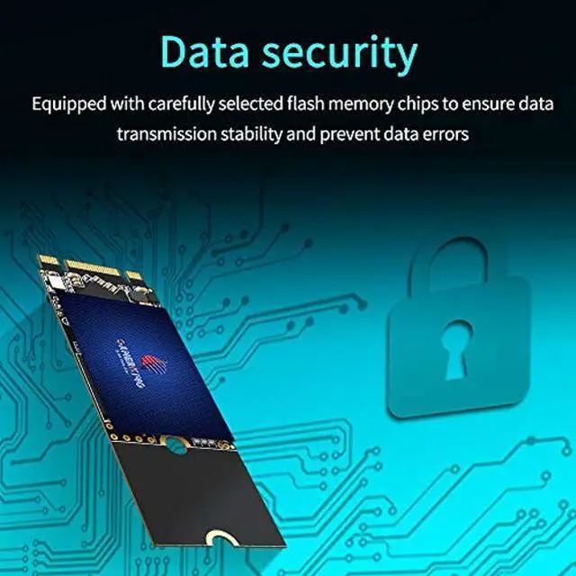Alt view image 5 of 5 - GAMERKING SSD M.2 2260 1TB NGFF Internal Solid State Drive High Performance Hard Drive for Desktop Laptop SATA III 6Gb/s M2 SSD (1TB, M.2 2260)