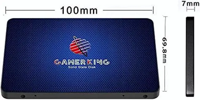 Alt view image 2 of 5 - GAMERKING SSD 2.5 SATA III 64GB High Performance Internal Solid State Drive for Desktop Laptop 10 Unit Package Pack [64GB(10 Packs),2.5-SATA3]