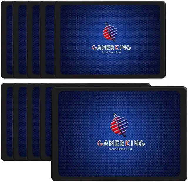 Main image of GAMERKING SSD 2.5 SATA III 64GB High Performance Internal Solid State Drive for Desktop Laptop 10 Unit Package Pack [64GB(10 Packs),2.5-SATA3]