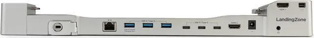 Alt view image 3 of 5 - LandingZone Docking Station for 13-inch MacBook Pro with Touch Bar and 4 USB-C Ports [Compatible with MacBook Models A1706 & A1989 Released 2016-2019 (Spacers Included) & Model A2251 Released 2020]