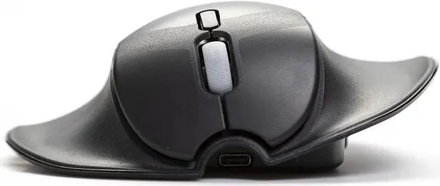 Main image of HandshoeMouse Shift Ambidextrous Ergonomic Mouse - Bluetooth and Wired Connections - Easily Switches Between Left and Right Hands (Large)