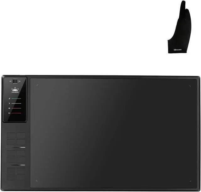 Main image of HUION WH1409 Wireless Graphic Drawing Tablet and Artist Glove