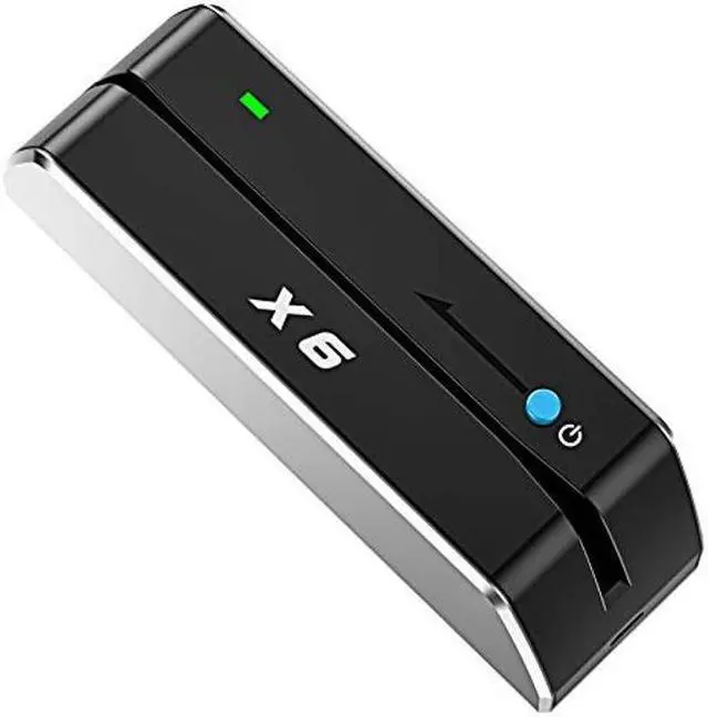 Main image of X6 Smallest 3 Tracks Mag VIP Card Reader Writer Encoder Without Bluetooth