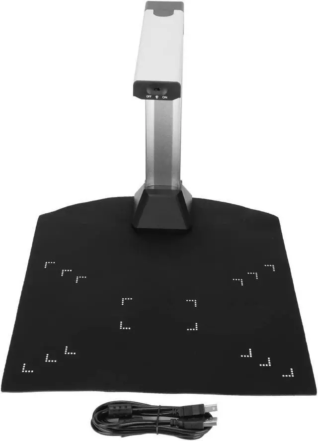 Alt view image 2 of 5 - USB Document Camera, 5MP Folding Document Scanner with 4 LED Fill Lights, Auto Focus Portable Size Document Camera Scanner for Web Conferencing, Distance Education, Remote Working