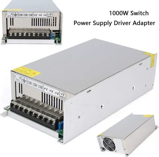Alt view image 2 of 5 - 48V 20A DC Universal Regulated Switching Power Supply 1000W for CCTV Radio Computer Project, LED Strip Lights, 3D Printer