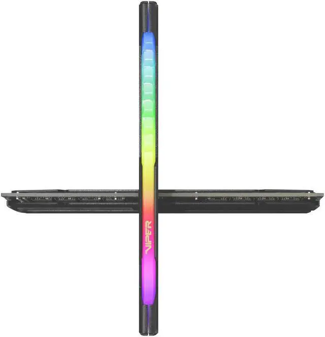 Alt view image 5 of 5 - Patriot Viper Steel RGB DDR4 RAM 64GB (2X32GB) 3600MHz CL20 1.35v UDIMM Desktop Gaming Memory Kit Compatible with XMP - PVSR464G360C0K