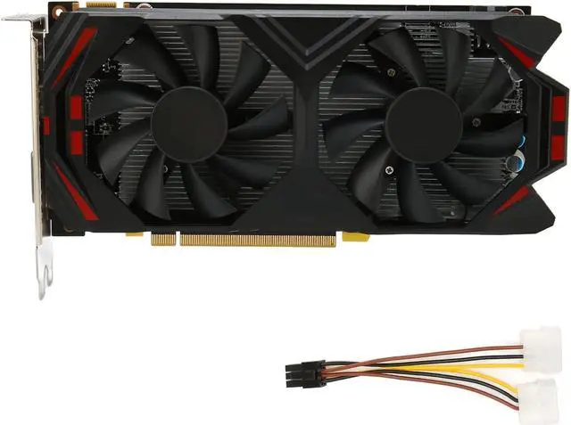 Alt view image 4 of 5 - Luqeeg GTX 950 2GB Gddr5 Graphics Card 128bit Video Cards for PC Gaming, Support 4k Resolution Output, Directx 12, DVI Interface, Fans Desk Graphics Card