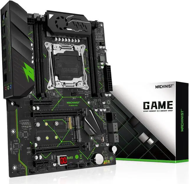 Main image of MACHINIST LGA 2011-V3 ATX Motherboard, X99 Gaming Motherboard with Self-Check Card (Intel 5th/6th Gen, PCIe 3.0, Dual M.2 Slots, DDR4, SATA 6Gb/s, USB3.0) for Intel XEON E5 V3/V4, Core i7 Series