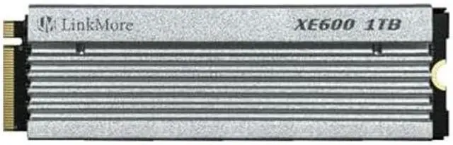Main image of LinkMore XE600 1TB M.2 2280 SSD, PCIe Gen4 NVMe Internal Gaming Solid State Drive with Heatsink, Up to 7200 MB/s, Compatible with PlayStation 5, PS5