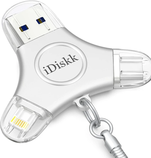 Main image of iDiskk 512GB App-le MFI Certified Photo Vault for iPhone USB Storage Flash Drive for USB-C iPad Android Samsung for iPhone 15/14/13/13 pro/12/12 pro/11 Pro/XR/X,Photo Stick for Computer MacBook