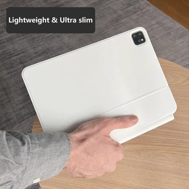 Alt view image 5 of 5 - InUnion Magic Keyboard for iPad Pro 11&Air 11 Inch (M2,2024/M3,2025) and 10.9" iPad Air 5th&4th Generation, Magnetic Keyboard Case with Multi-Touch Trackpad for iPad Pro 11"1st/2nd/3rd/4th Gen,Backlit